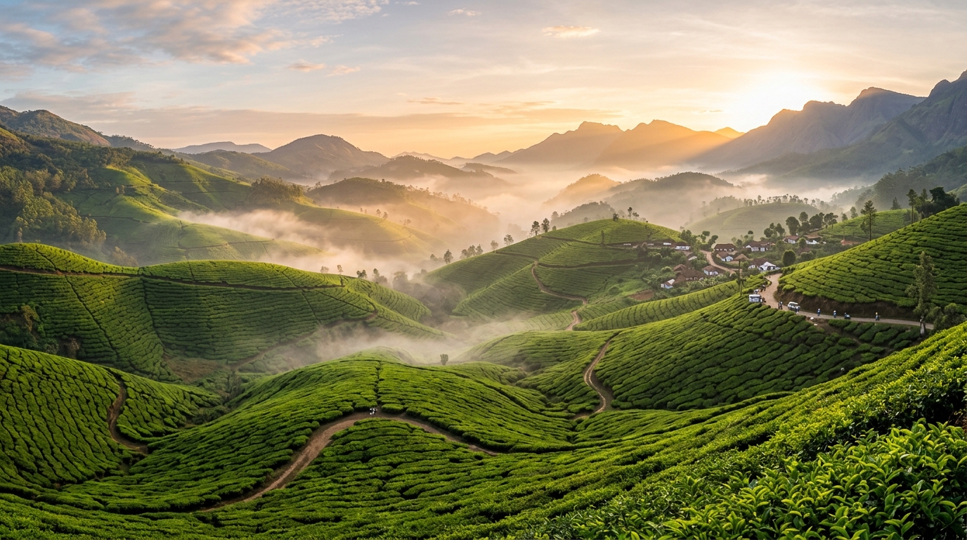 Munnar Tea Hills Kerala